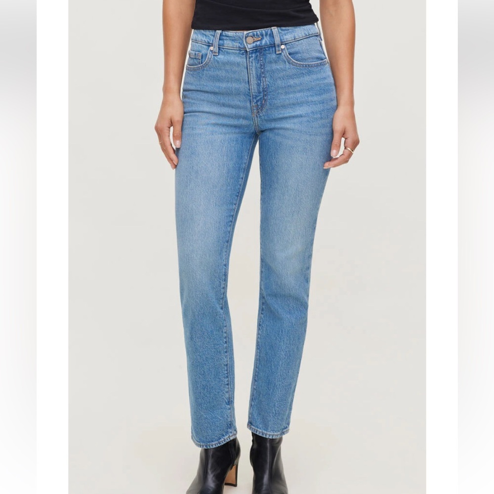 Frenchie High Rise Slim Leg Jeans